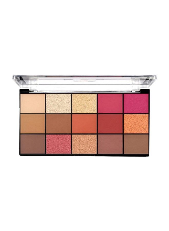 Fanatasy 15 Eyeshadow Palette ; Highly Pigmented & Easy To Blend ; Matte And Shimmer Shades (22.5G) 02