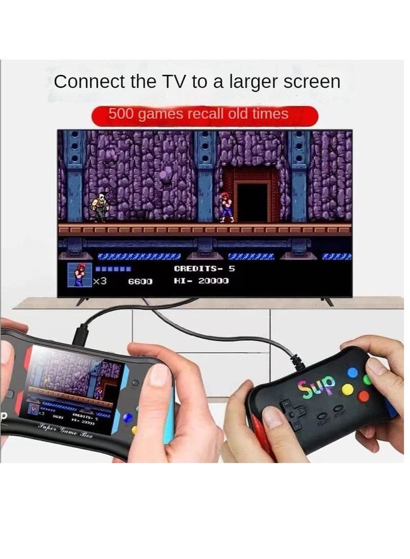 500 In 1 Game Console For Two Player Support Connection TV