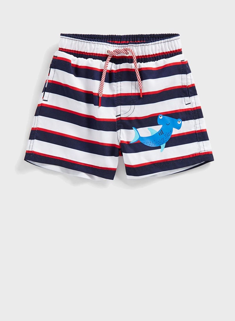 Kids Striped Shorts