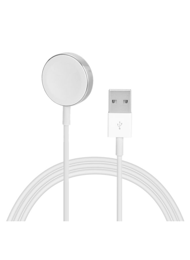 Watch Charger Magnetic Charging Cable White