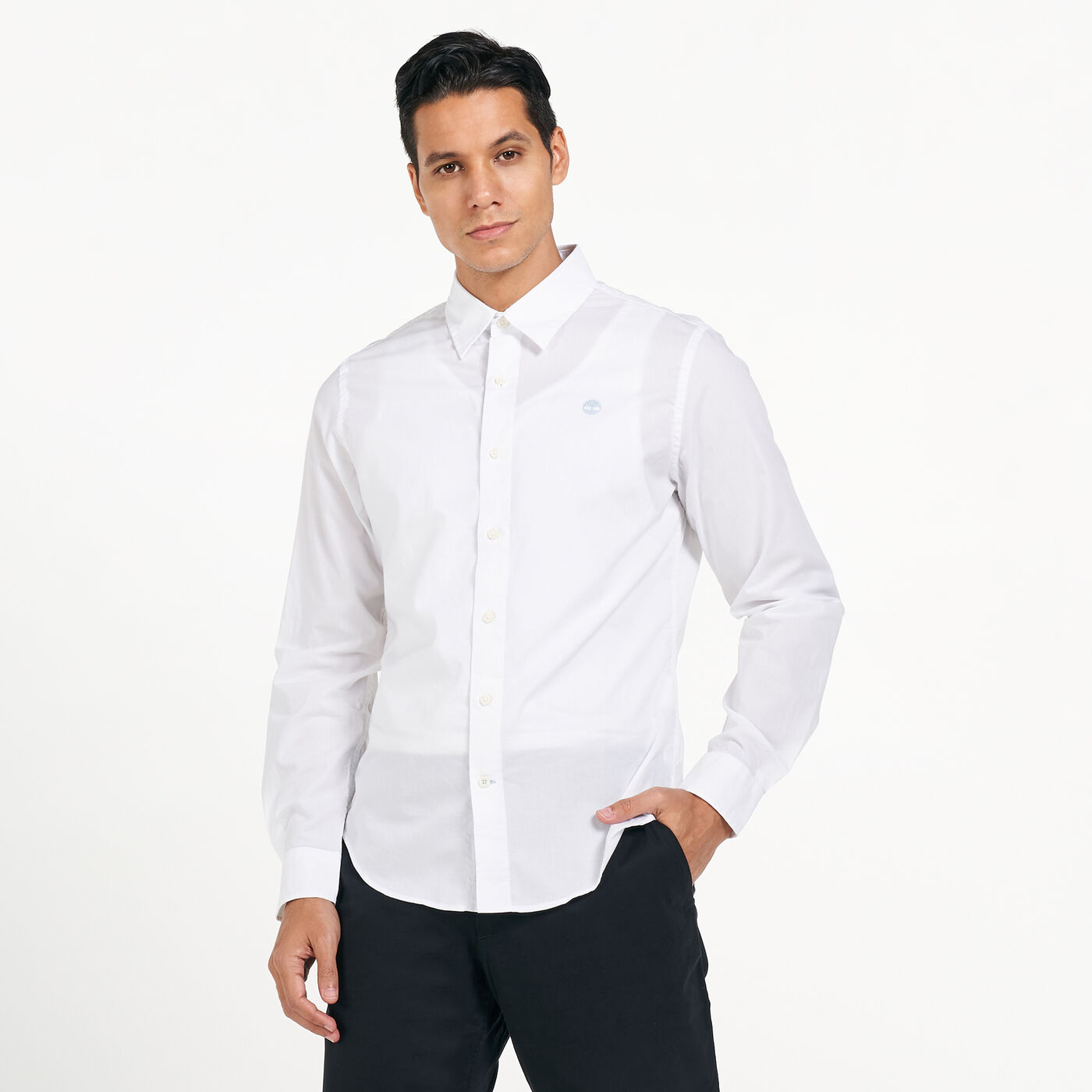 Men's Eastham River Stretch Poplin Solid Shirt