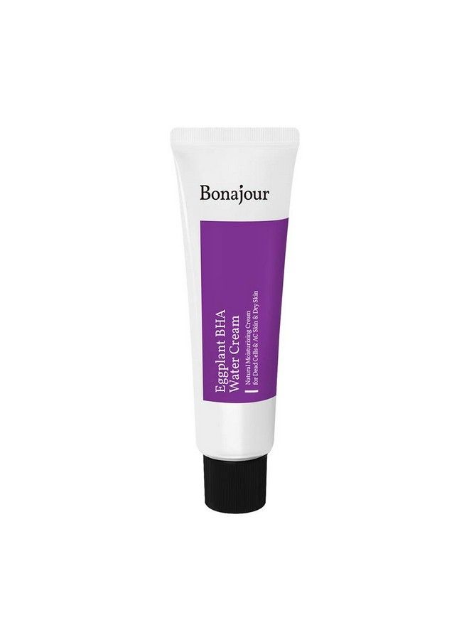 R] Vegan Beauty Eggplant Daily Bha Moisturising Cream Salicylic Acid Gentle Exfoliating Antiacne Treatment Natural Moisturizer 17 Fl Oz