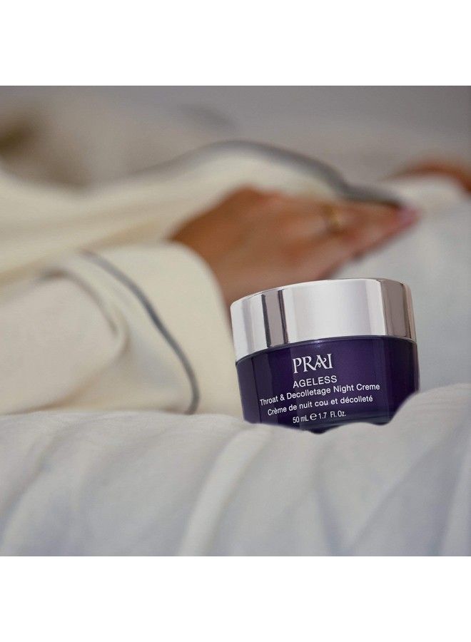 Beauty Ageless Throat & Décolletage Night Crème Antiaging & Antiwrinkle Neck Crème 05 Oz