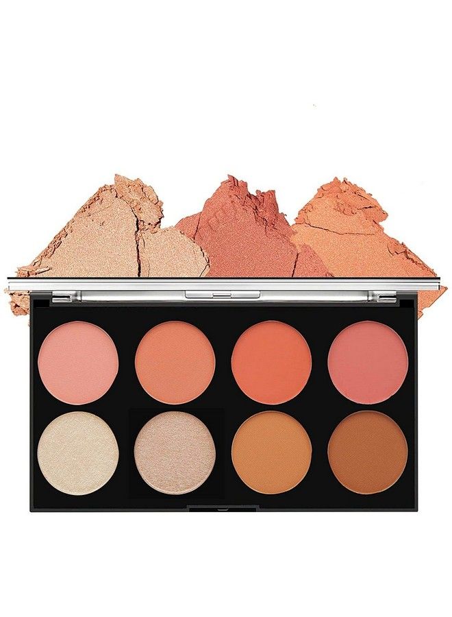 Fantasy Face Palette With Blusheshighlighters And Bronzer; Highly Pigmented & Long Lasting ; Face Makeup Kit (20G) ; Shade01