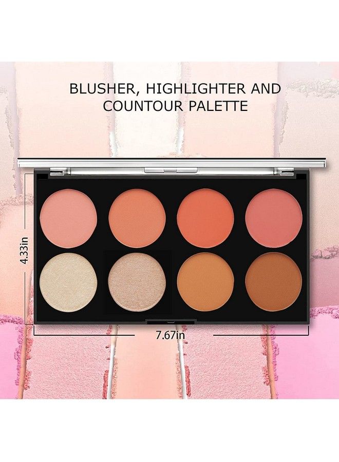 Fantasy Face Palette With Blusheshighlighters And Bronzer; Highly Pigmented & Long Lasting ; Face Makeup Kit (20G) ; Shade01