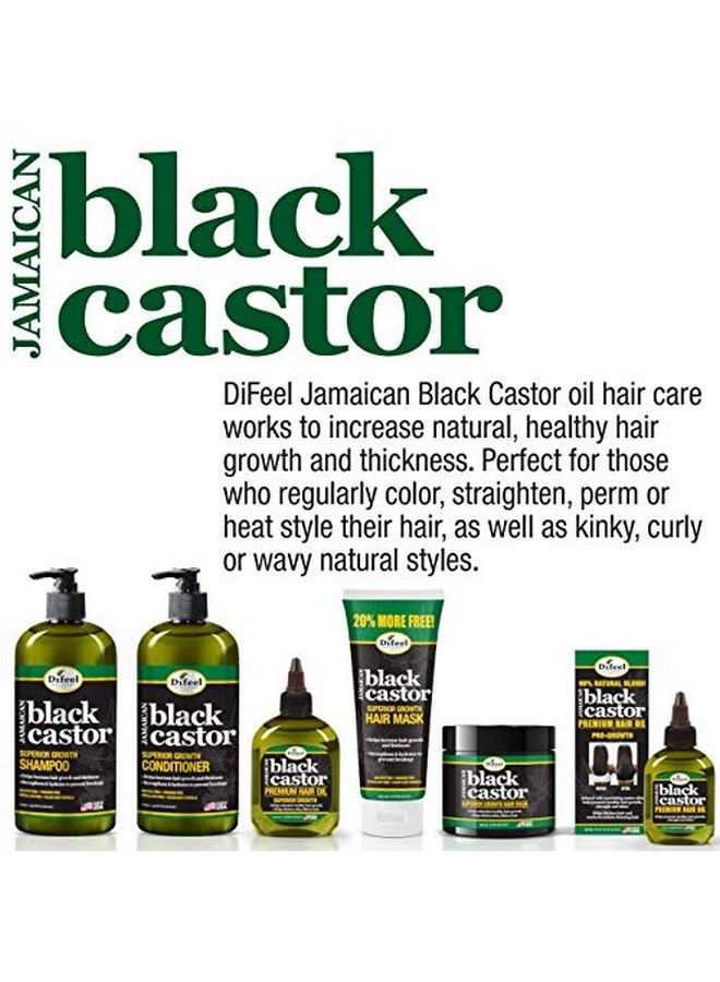 Superior Growth Jamaican Black Castor Premium Hair Oil 2.5 Oz.