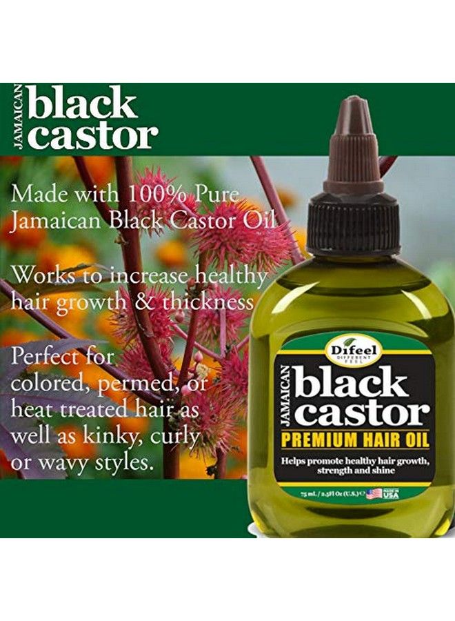 Superior Growth Jamaican Black Castor Premium Hair Oil 2.5 Oz.