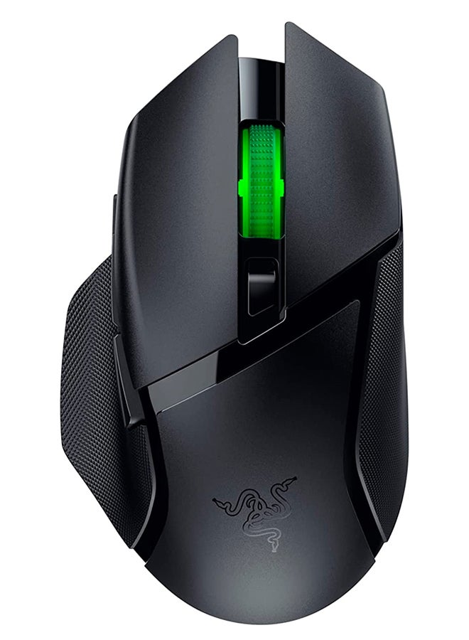 Basilisk V3 X Hyper Speed Customizable Wireless Gaming Mouse Mechanical Switches Gen 2 5G Advanced 18K Optical Sensor Chroma Rgb 9 Programmable Controls 285 hours of battery Life