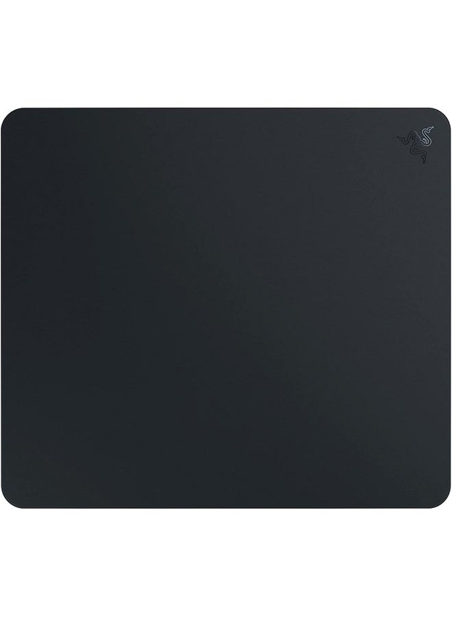 Razer Atlas Tempered Glass Gaming Mouse Mat, Ultra-Smooth Micro-Etched Surface, Dirt and Scratch-Resistant, Anti-Slip Base, Quiet Mouse Movements - Black