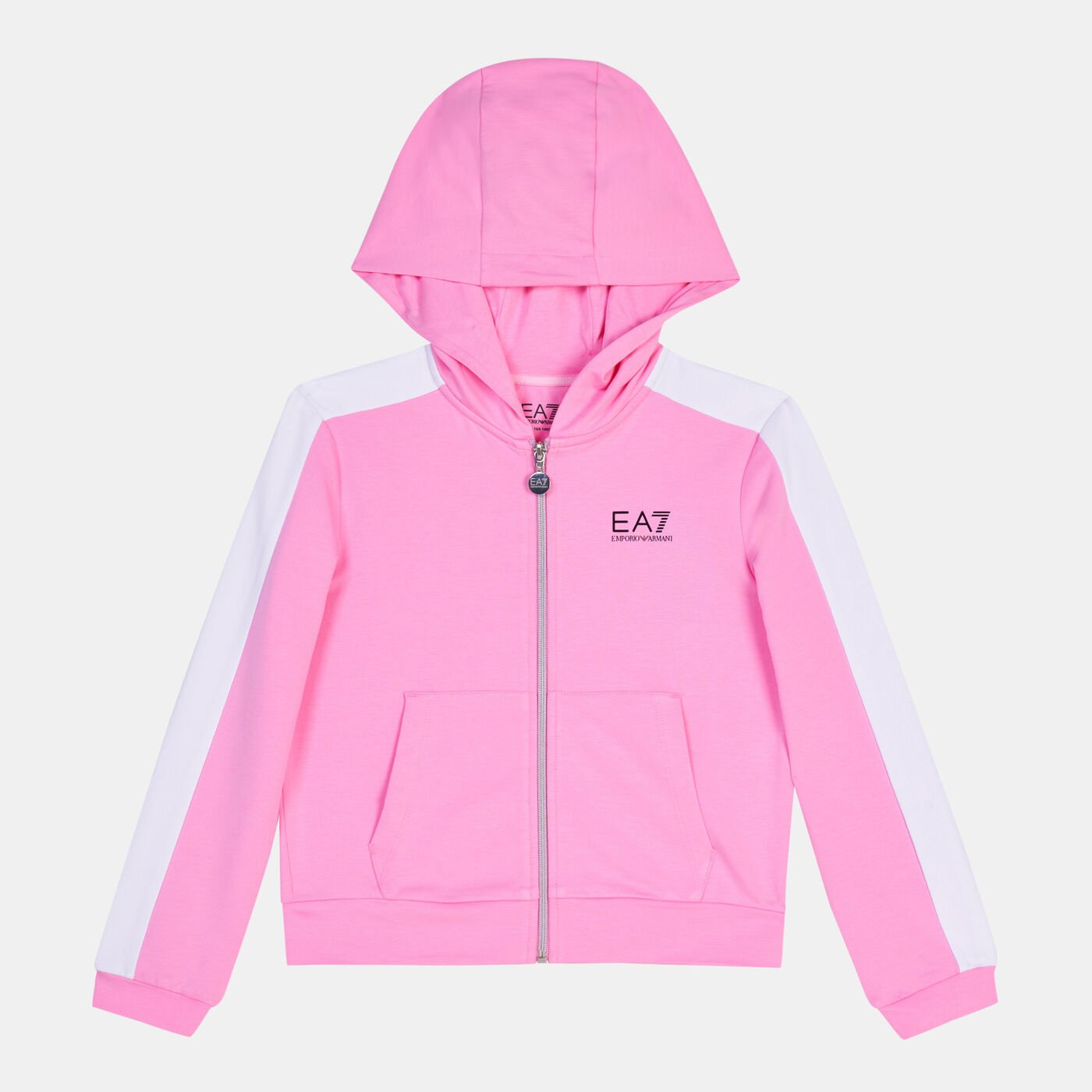 Kids' Colour-Block Full-Zip Hoodie