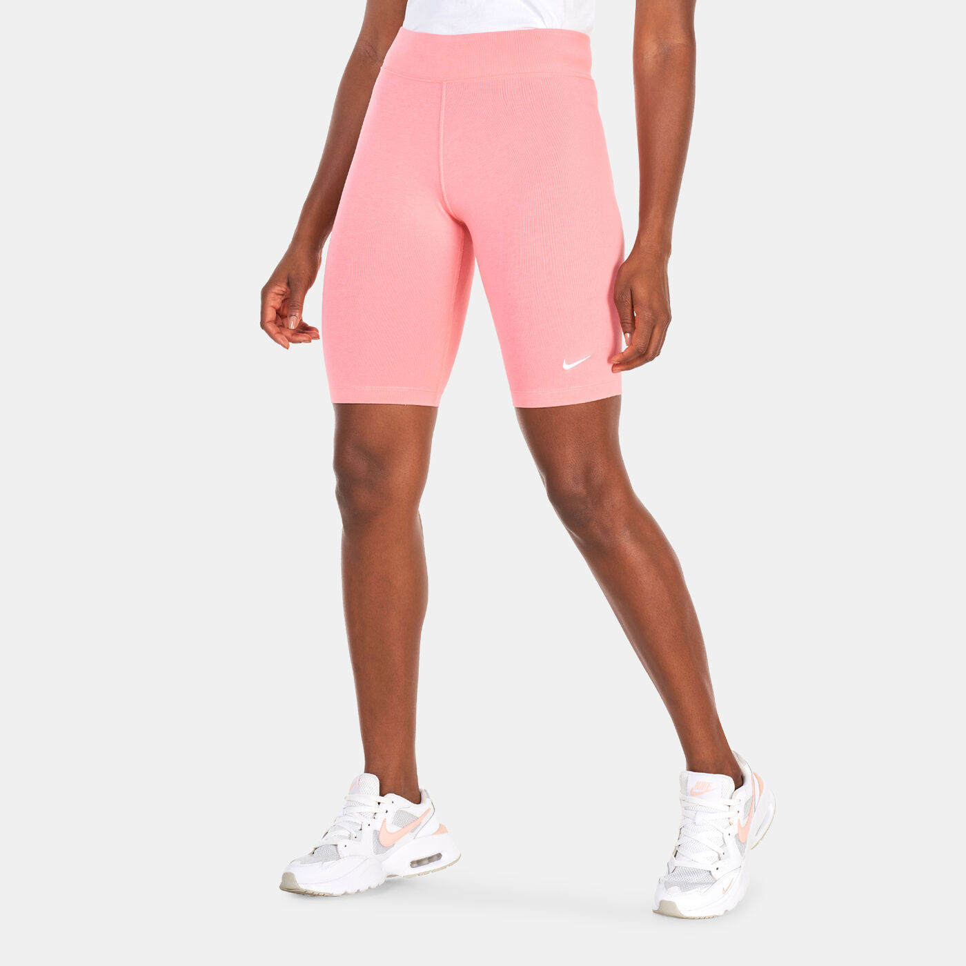 Women's Sportswear Essential Mid-Rise Biker Shorts