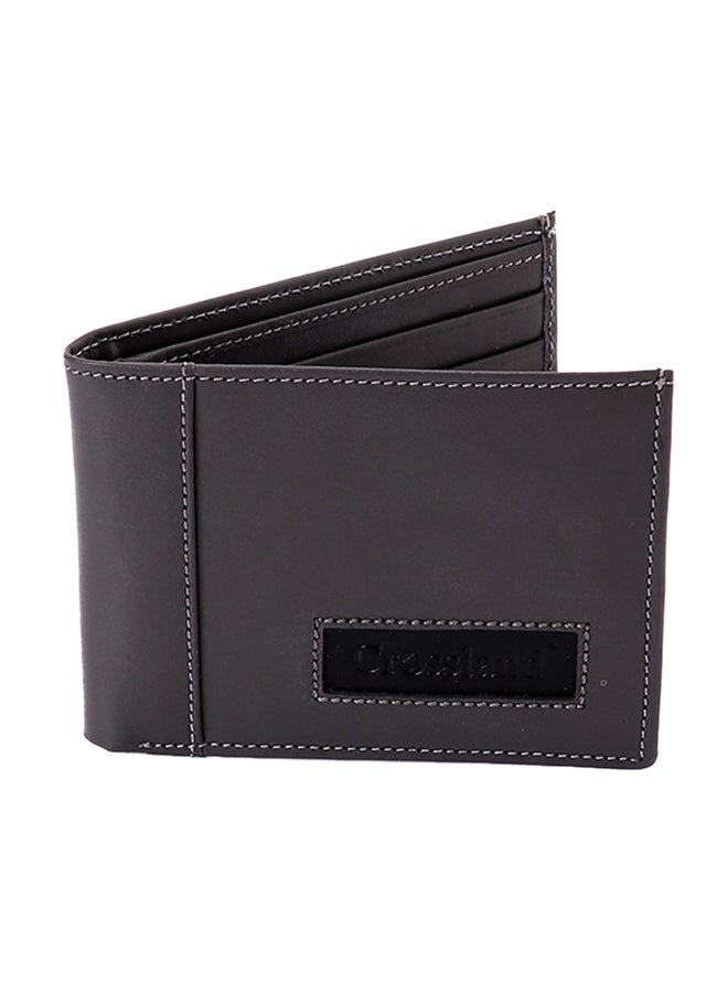 Genuine Leather Wallet Grey