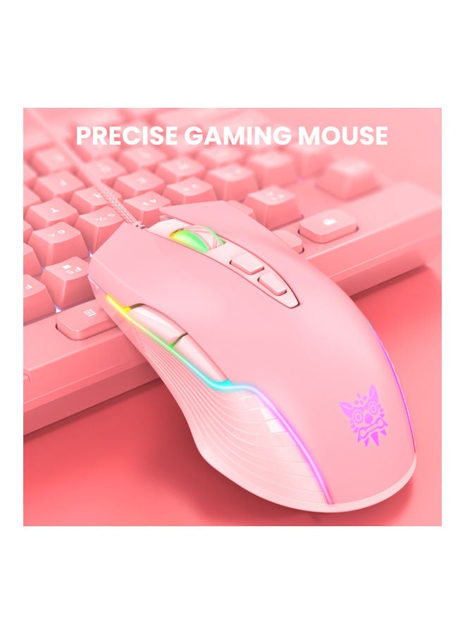 USB Wired Optical Gaming Mouse with RGB LED Light