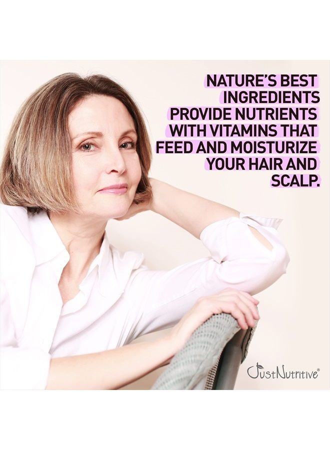 Adult Women's Hair Treatment | Hair Loss Treatment | Hair Loss Regrowth for Thinning Hair | Hair Growth Product | Just Nutritive | 4 Oz