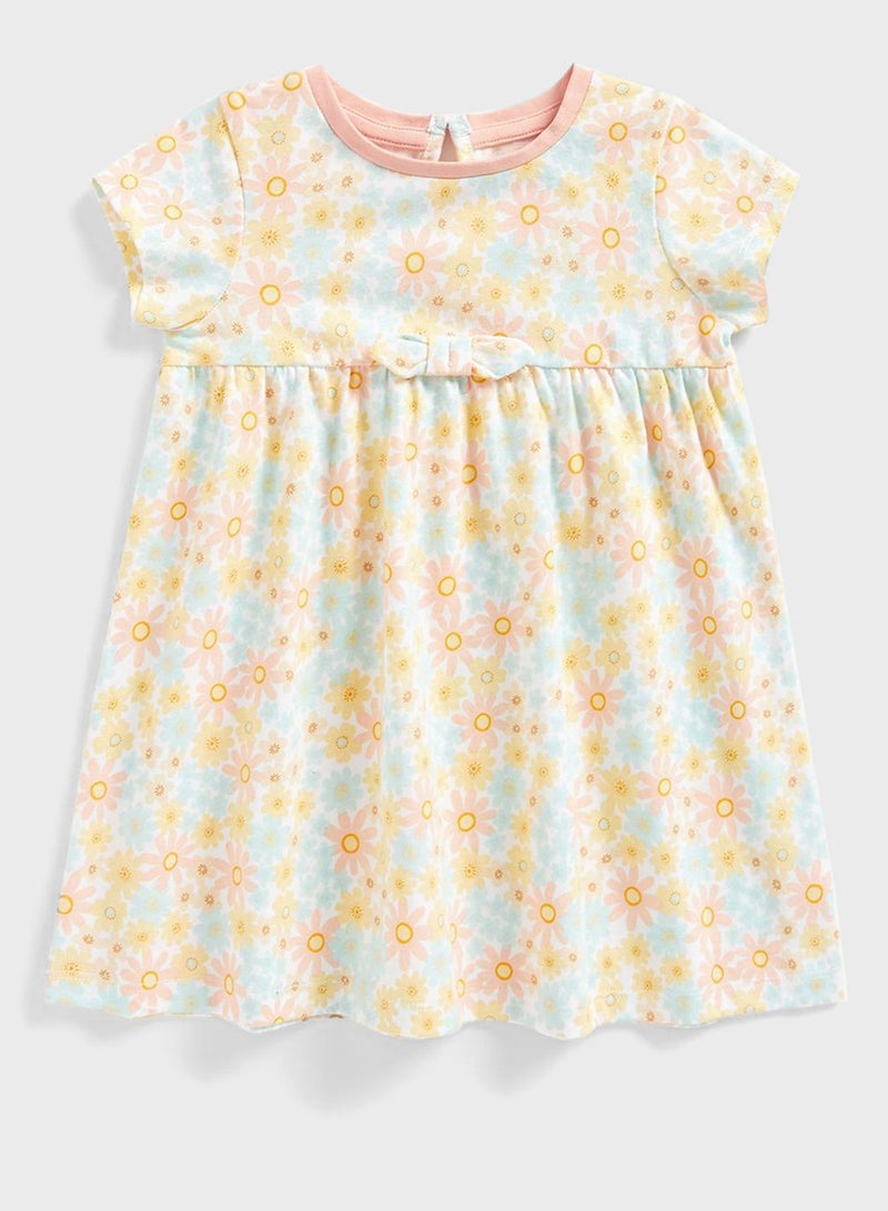 Kids Flower Print Dress