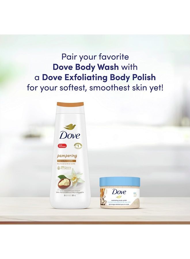 Scrub Macadamia & Rice Milk Reveals Visibly Smoother Skin Body Scrub That Nourishes Skin 10.5 oz