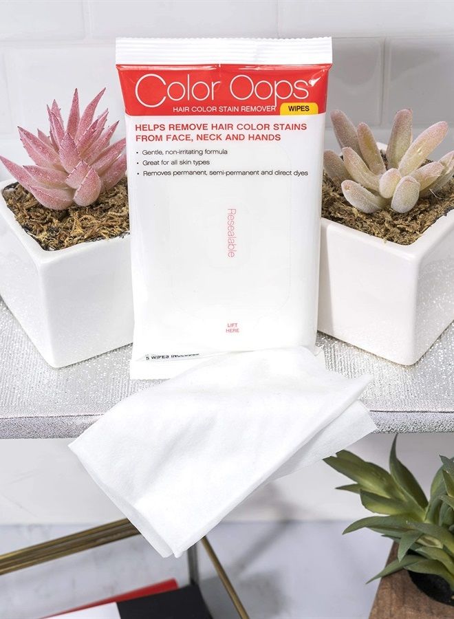 Hair Color Removing Wipes (5 Count)