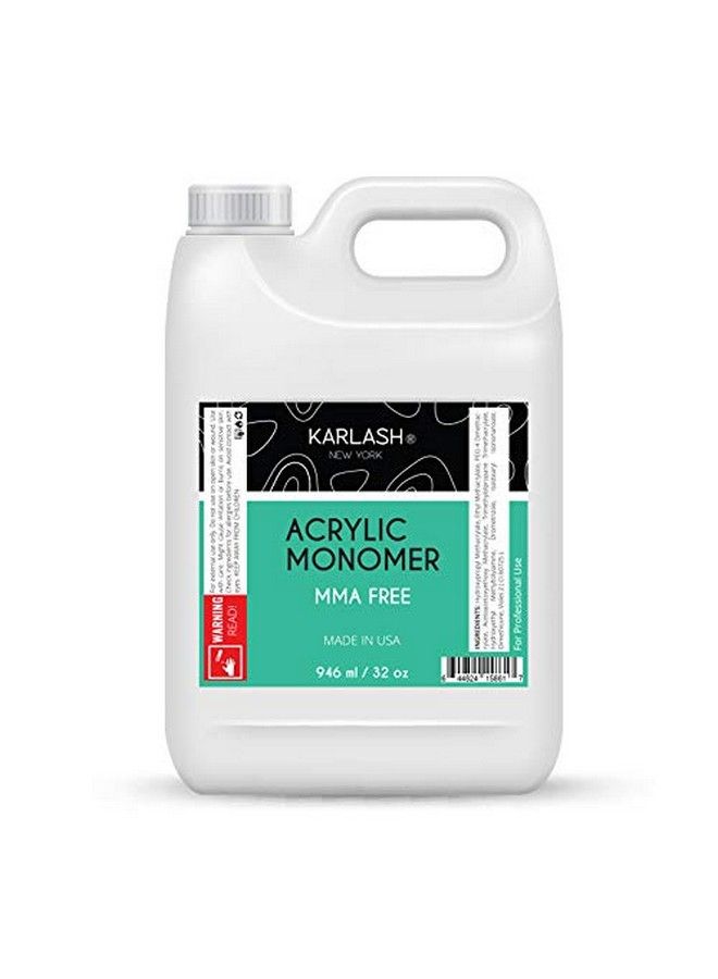 Professional Acrylic Liquid 32 Oz Monomer Mma Free For Doing Acrylic Nails Mma Free Ultra Shine And Strong Nail