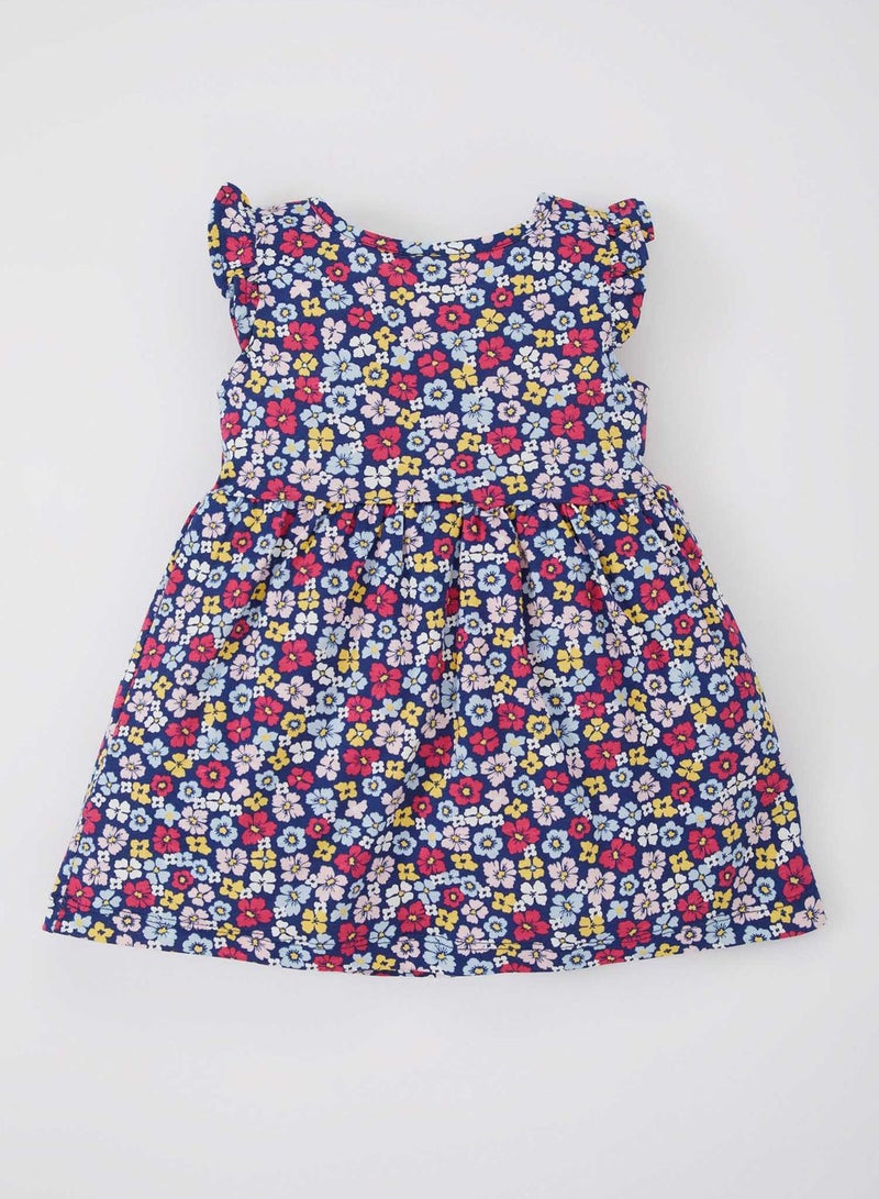 Kids Floral Print Dress