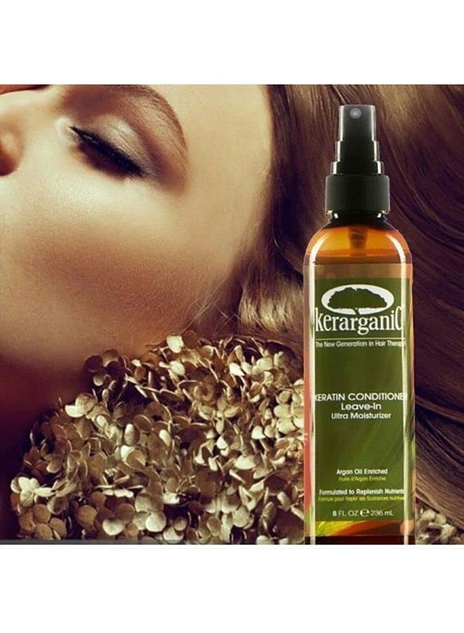 KERATIN TREATMENT - LEAVE-IN CONDITIONER - 8OZ
