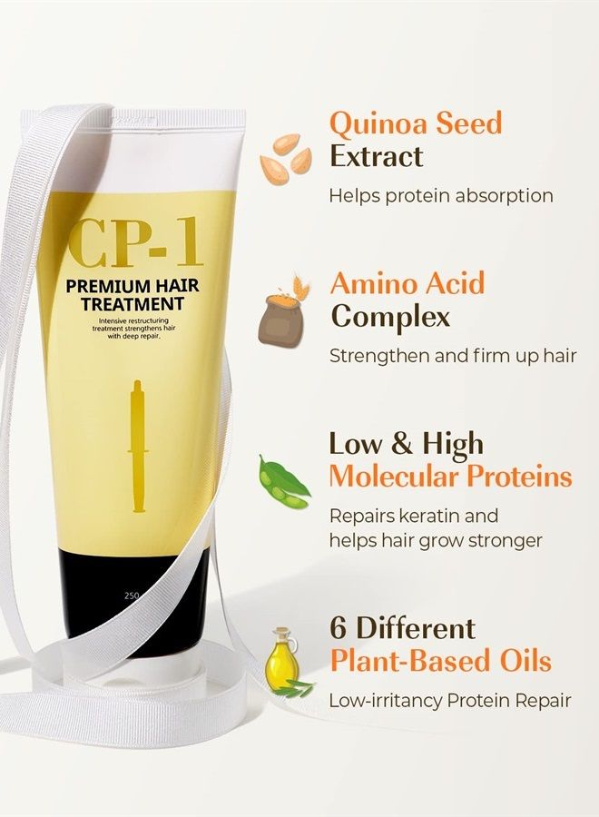 PREMIUM HAIR TREATMENT, damaged hair, 250ml