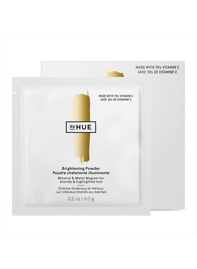 Brightening Powder - 6 Uses - Boosts Brightness & Shine of Blonde or Highlighted Hair - Removes Minerals, Metals, Chlorine & Impurities - Color-Safe Formula - Cruelty Free