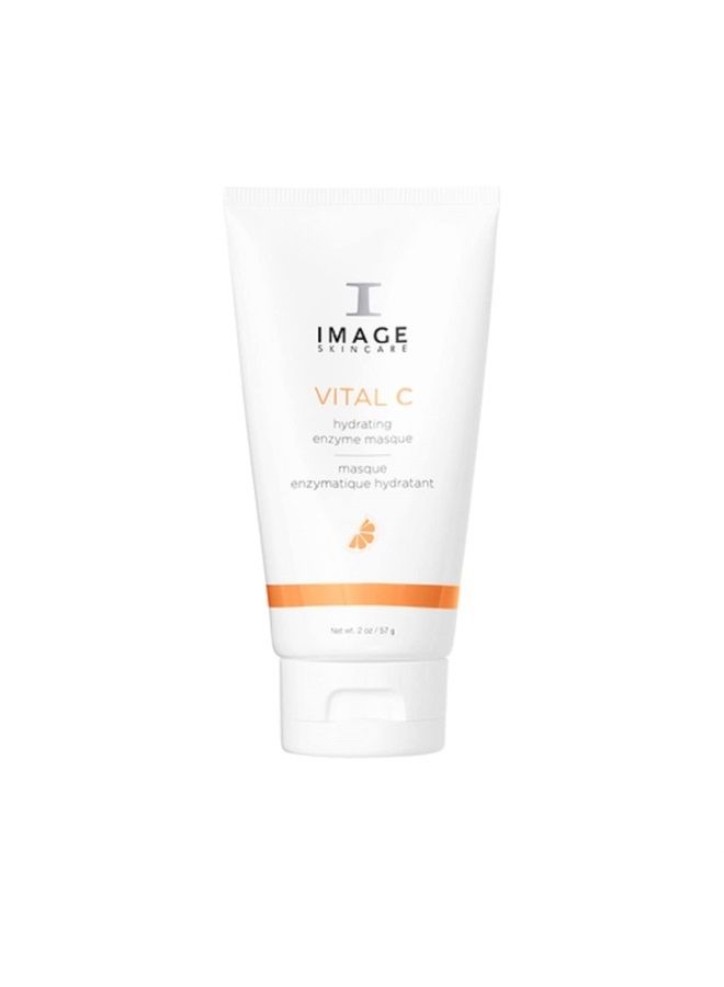 , VITAL C Hydrating Enzyme Masque, Brightening Facial Mask with Vitamin C and Hyaluronic Acid, 2 oz