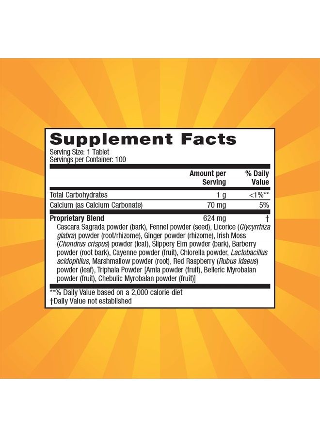 Super Cleanse by Nature's Secret | Herbal and Probiotic Support, 100 Tablets