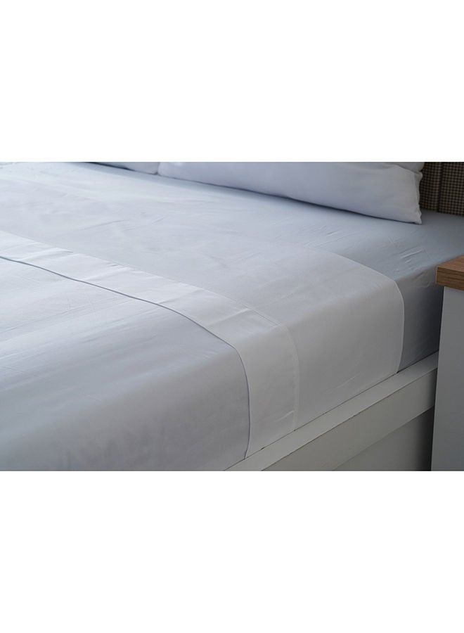 Indulgence Flat Sheet 160x240cm-white