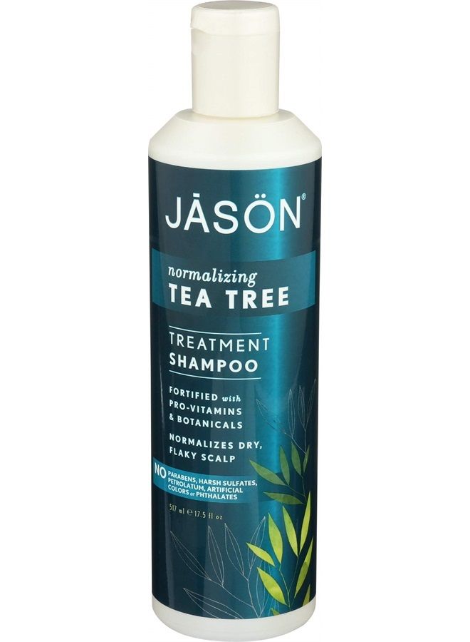 Jason Natural Cosmetics Tea Tree Oil Shampoo, 17.5 oz