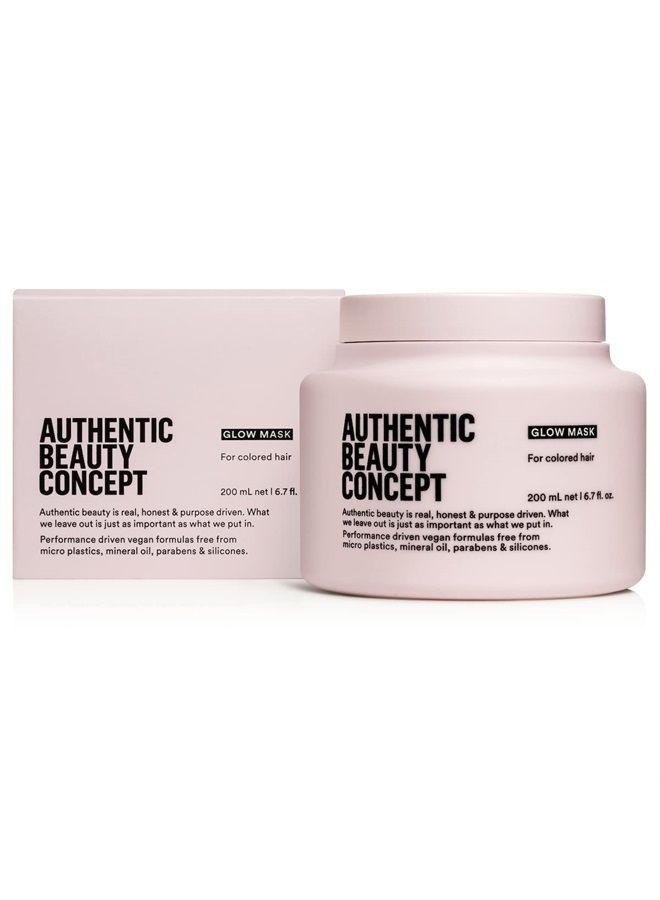 Glow Mask | Color Treated Hair| Improves Softness and Shine | Vegan & Cruelty-free | Silicone-free | 6.7 fl. oz.