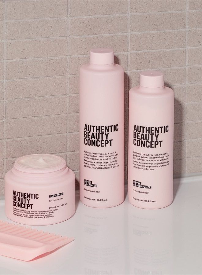 Glow Mask | Color Treated Hair| Improves Softness and Shine | Vegan & Cruelty-free | Silicone-free | 6.7 fl. oz.