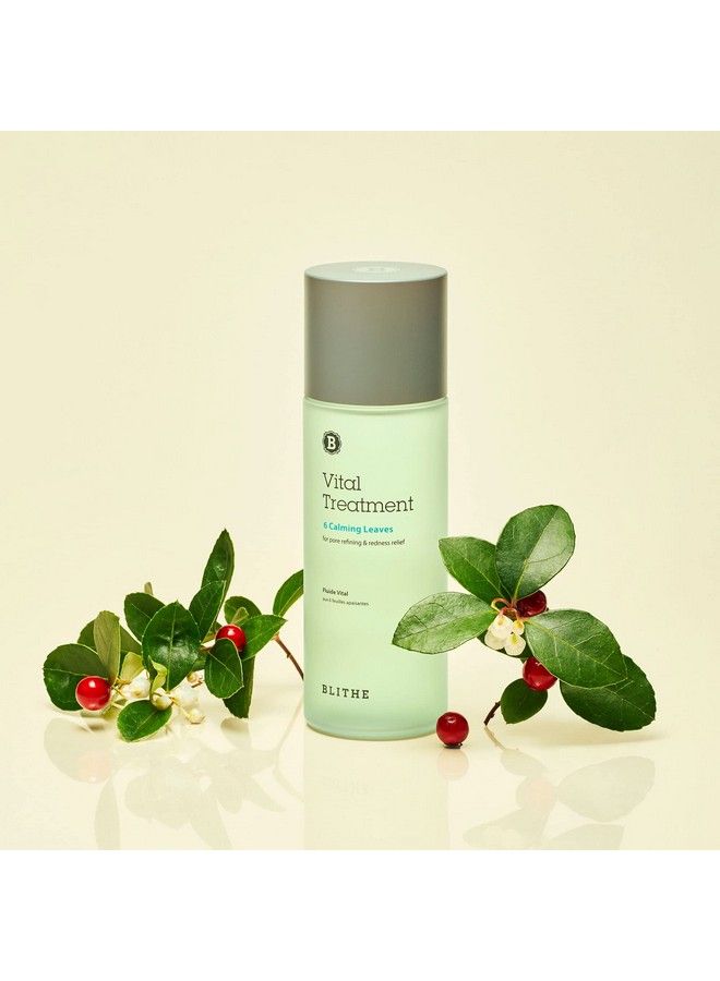 Korean Skin Care Products 6 Leaves Clear Essence For Rosacea & Redness Relief Bha Toner Cooling Moisturizer For Face Blackhead Treatment Evening Primrose Wintergreen Green Tea 5 Oz