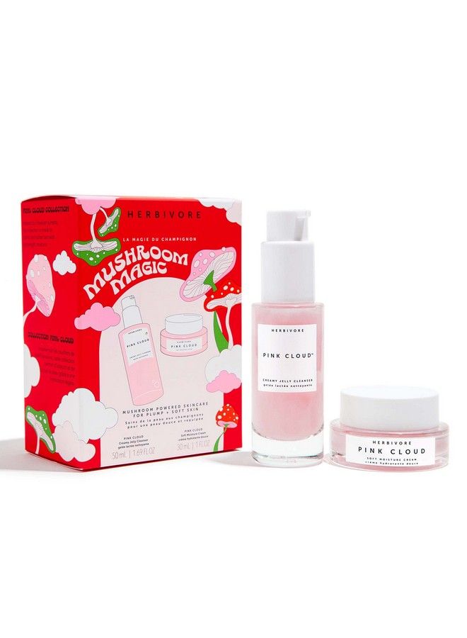 Botanicals Mushroom Magic Set Includes Pink Cloud Cleanser & Pink Cloud Cream