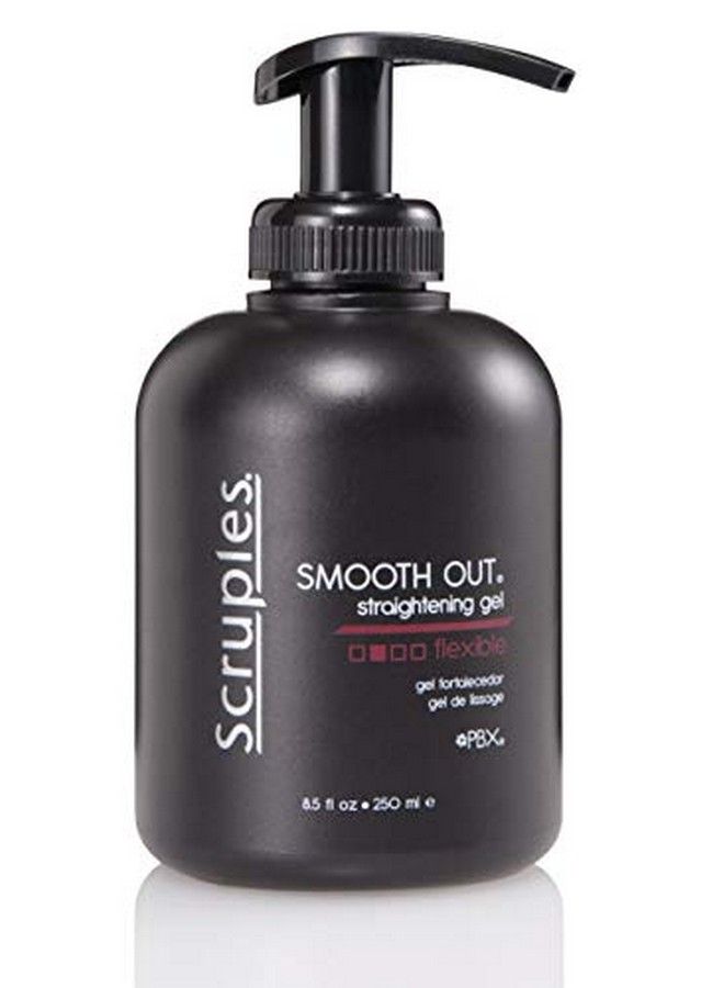 Smooth Out Hair Straightening Gel (8.5Oz) Antifrizz Hair Balm For Men & Women Conditioning & Smoothening Cream Controls Curls Suitable For All Hair Types