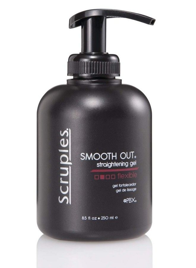 Smooth Out Hair Straightening Gel (8.5Oz) Antifrizz Hair Balm For Men & Women Conditioning & Smoothening Cream Controls Curls Suitable For All Hair Types