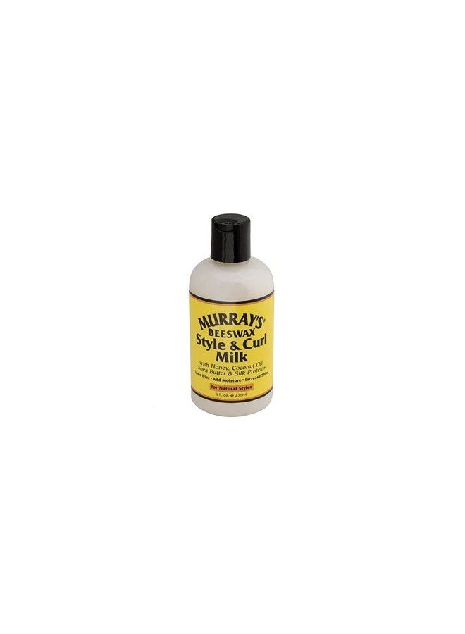 Beeswax Stylecurl Milk Ultra Rich Styling Cream 8 Oz.