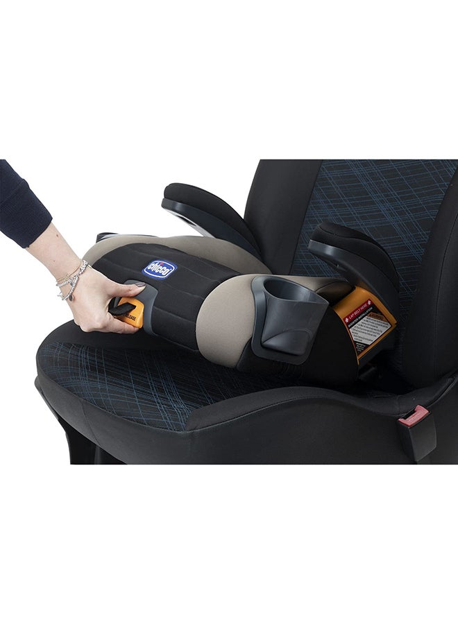 Gofit Plus Kids Booster Car Seat, 4Y- 10Y - Desert Taupe