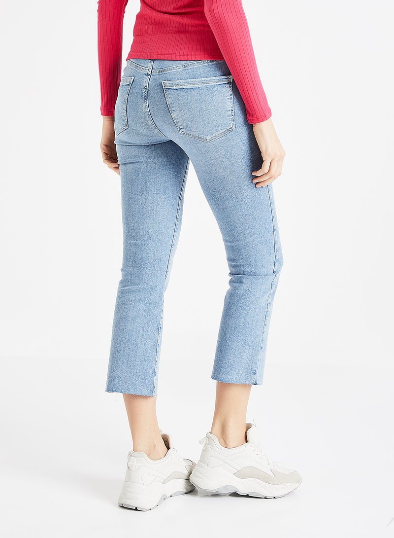 Sheila MR Kick Flare Jeans Blue