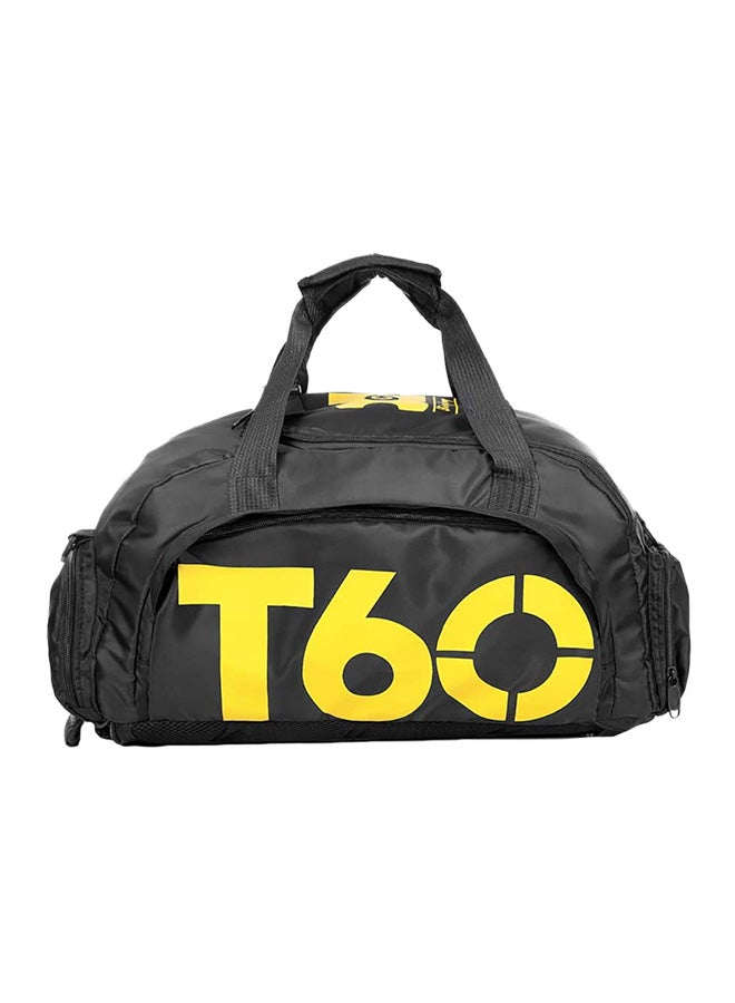 Travel Duffel Bag Black/Yellow
