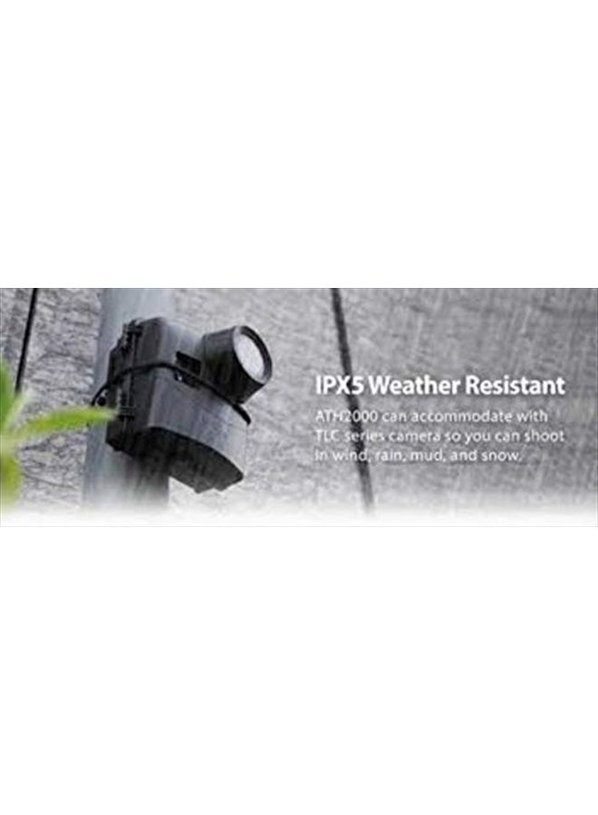 ATH2000 IPX5 Weatherproof Housing Camera Case with Extra Battery Supply for Long-Term Projects and Outdoor Use - Compatible with TLC2020, TLC2000, TLC200, TLC200 Pro, TLC120, TLC130