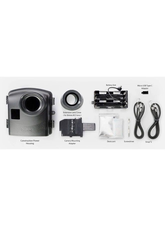 ATH2000 IPX5 Weatherproof Housing Camera Case with Extra Battery Supply for Long-Term Projects and Outdoor Use - Compatible with TLC2020, TLC2000, TLC200, TLC200 Pro, TLC120, TLC130