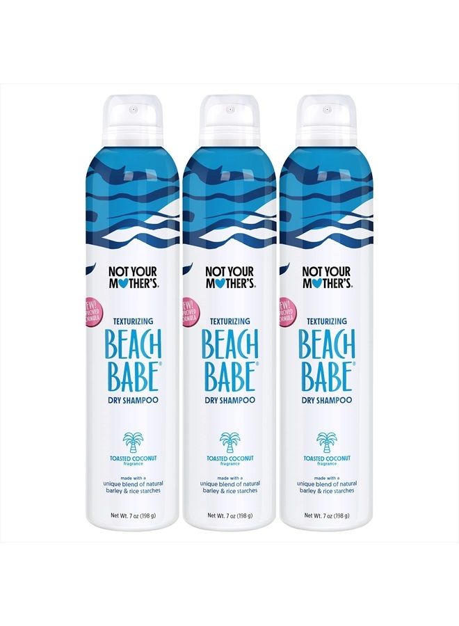 Beach Babe Dry Shampoo (3-Pack) - 7 oz Texturizing Dry Shampoo - Instantly Absorbs Oil While Creating Effortless Sea-Tossed Texture