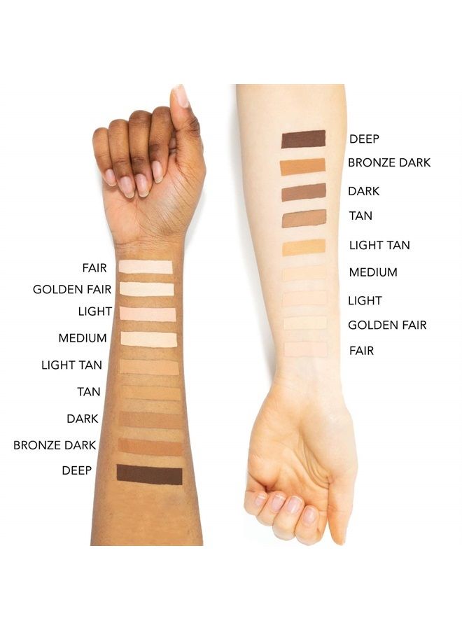 Waterproof Concealer Cream - Full Coverage Color Match Pro Makeup - Used by Hollywood Makeup Artists - Long-Lasting, Matte Finish for Face & Body - Covers Dark Circles, Tattoos, Acne