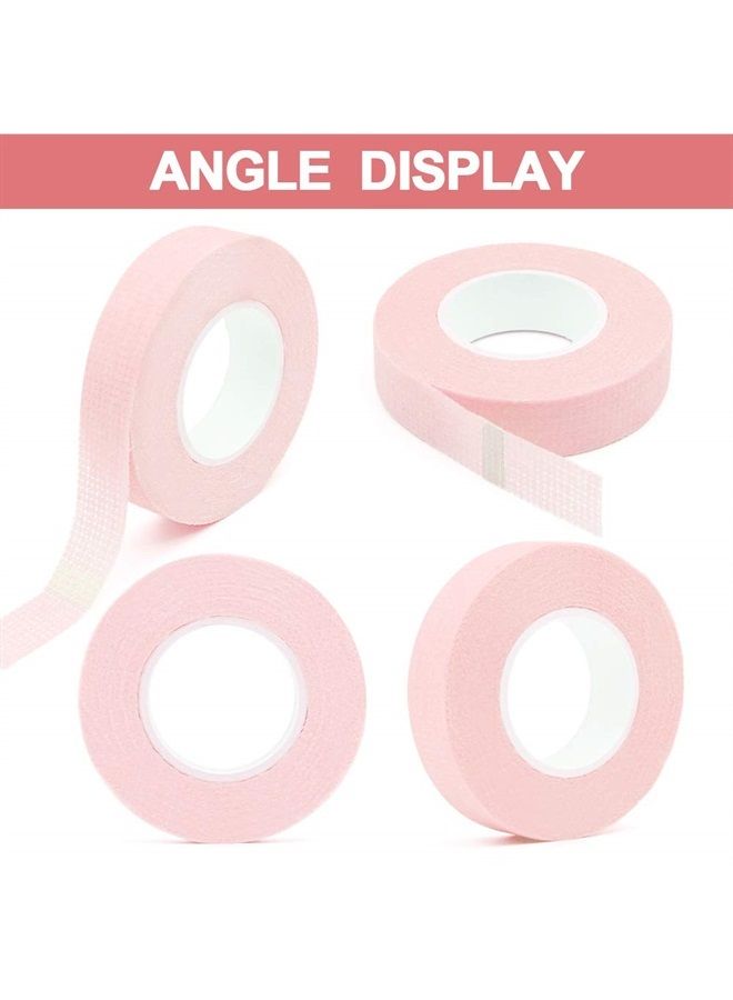 5 Rolls Eyelash Extension, EBANKU Eyelash Tape for Lash Extension Breathable Micropore Fabric Eyelash Extension Tape (0.5 inch x 10 Yards)