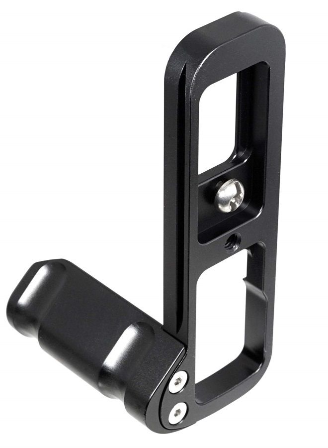 X-T3 Hand Grip, Arca Swiss Type Quick Release QR Metal Holder Hand Grip, Aviation Grade Aluminum, Compatible with Fuji XT3 XT2