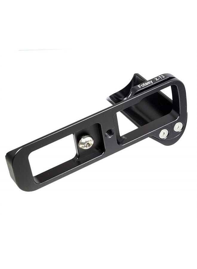 X-T3 Hand Grip, Arca Swiss Type Quick Release QR Metal Holder Hand Grip, Aviation Grade Aluminum, Compatible with Fuji XT3 XT2