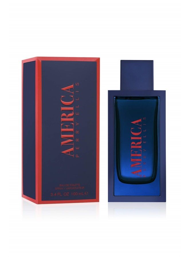 Fragrances Perry Ellis America - 4-piece Gift Set, 3.4 Fl Ounce