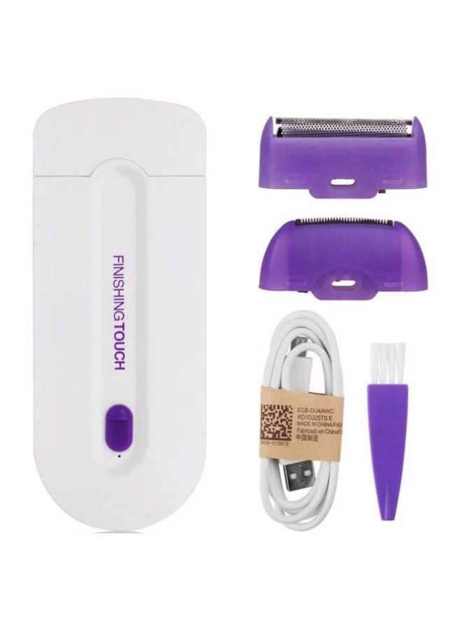 Electric Laser Epilator White/Purple 12grams