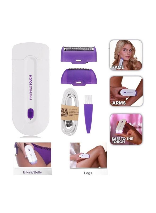 Electric Laser Epilator White/Purple 12grams